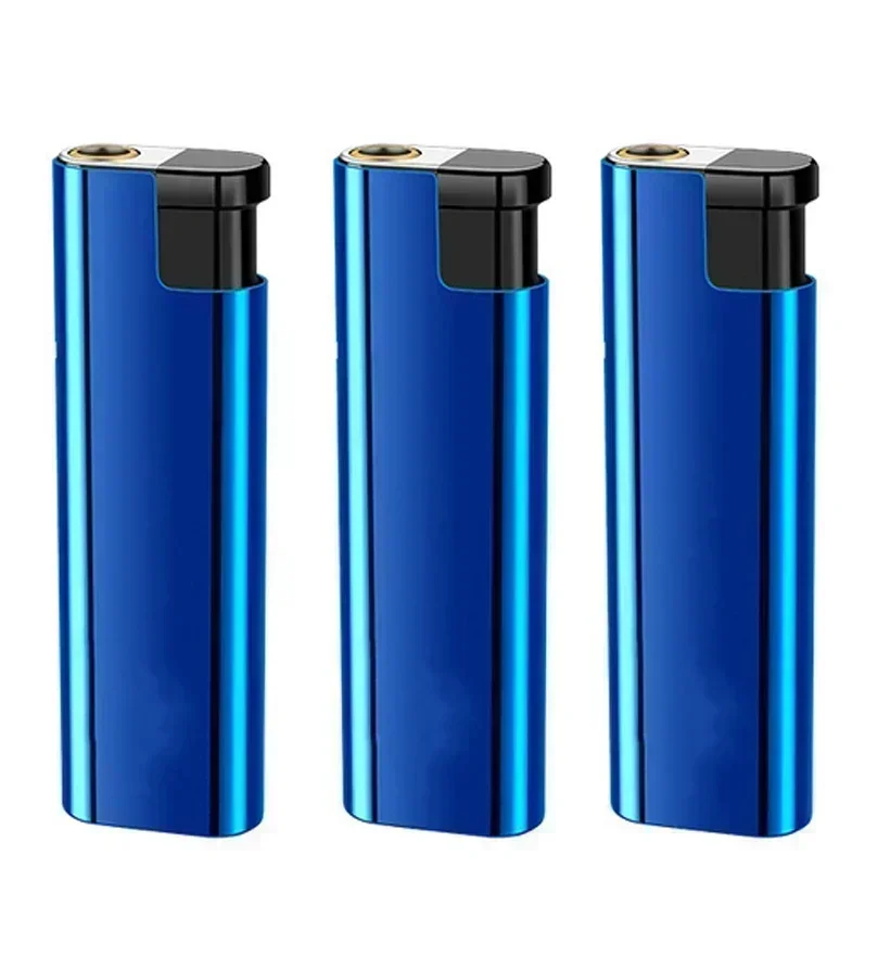 Nieuw merk buiten winddicht directe injectie blauwe vlam aansteker sigarettenaansteker rookaccessoires campinggereedschap ontstekingsgereedschap