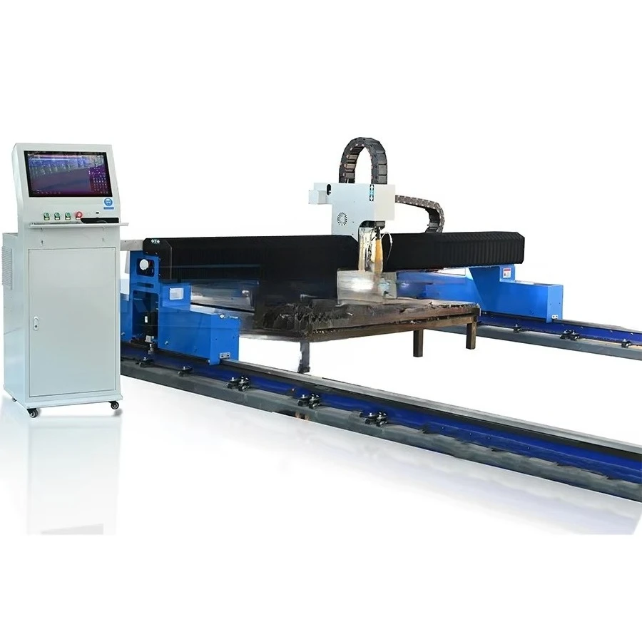 Multi-purpose Cutting Machine 3000W CNC Gantry and Flame Cutting Machine for Metal Working