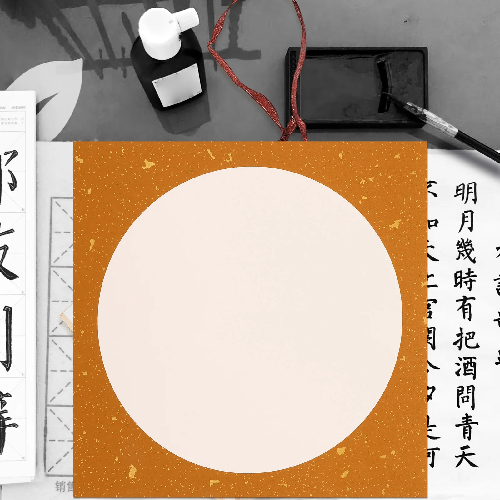 

10 Sheets Rice Paper Calligraphy Chinese Xuan Writing Lens Practice Decorative China