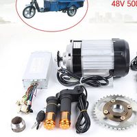 48V 750W Electric Brushless Geared Motor Kit For E-Tricycle Rickshaw Bikes