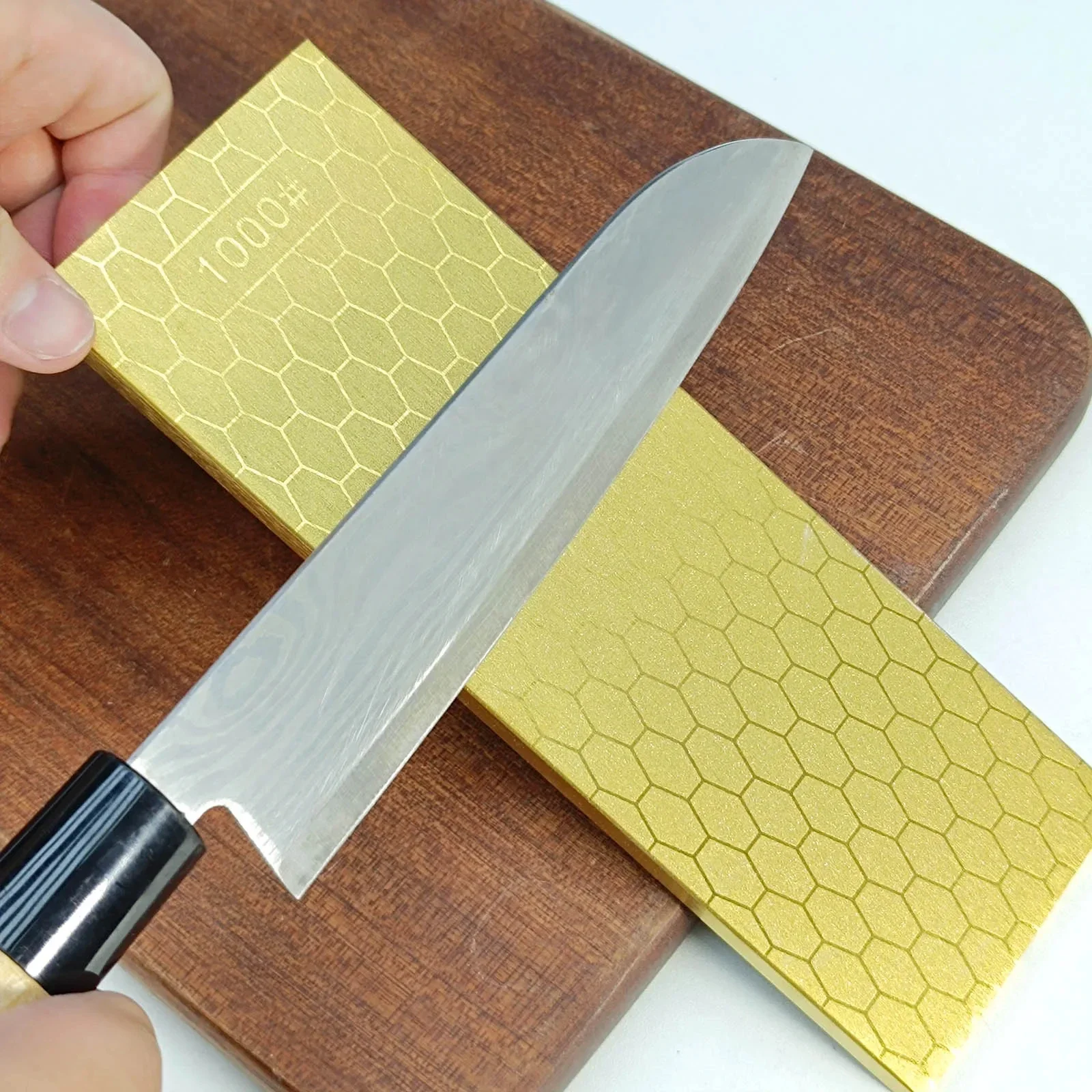1pcs Double-side Diamond Sharpening Stone Grinding Stone for Knives Knife Shrpener Kitchen Tools Grit 200# 1200# Sharpener Knife