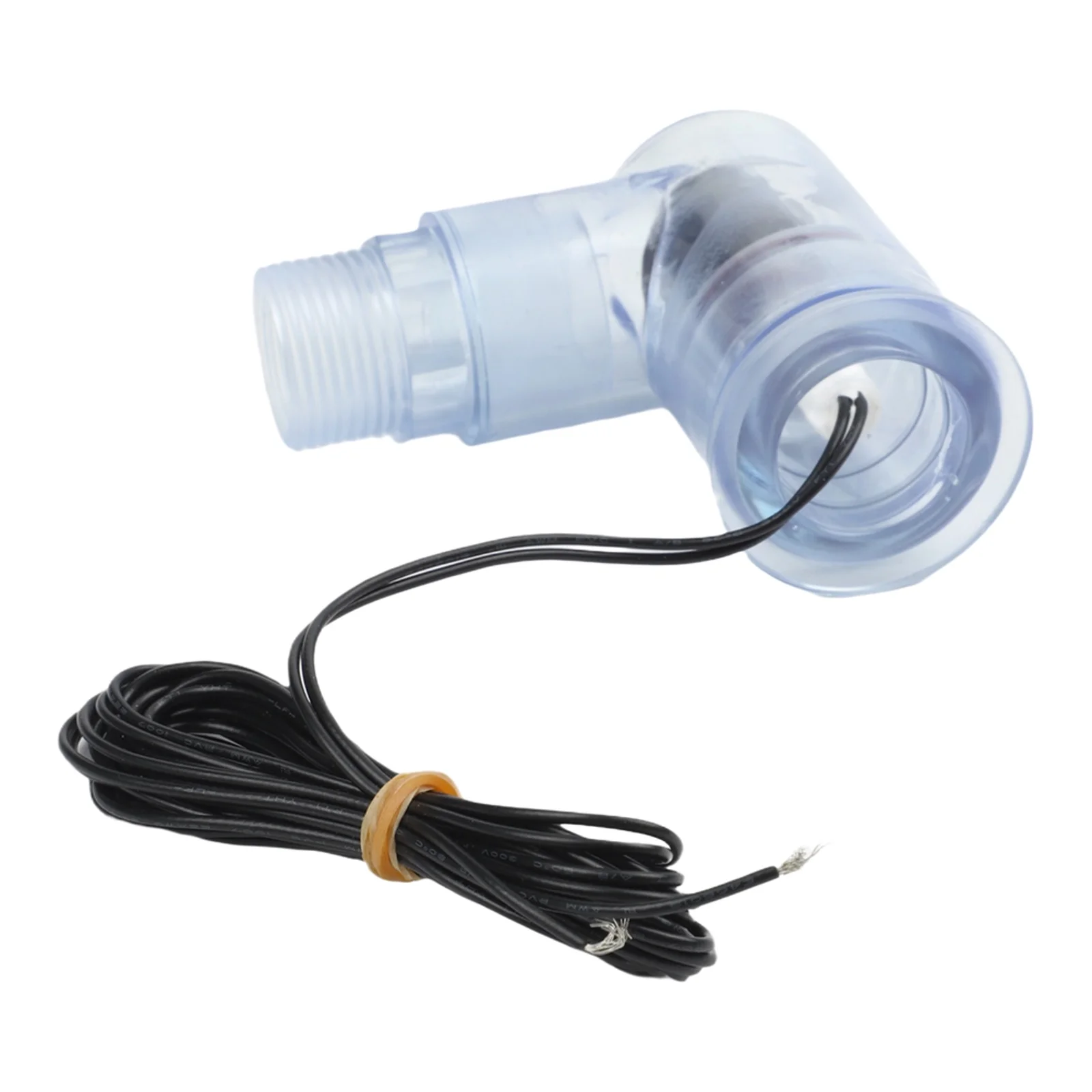 Transparent For SS2 L Type Float Switch Water Level Sensor For Air Conditioning Overflow Protection PVC Drain Controller