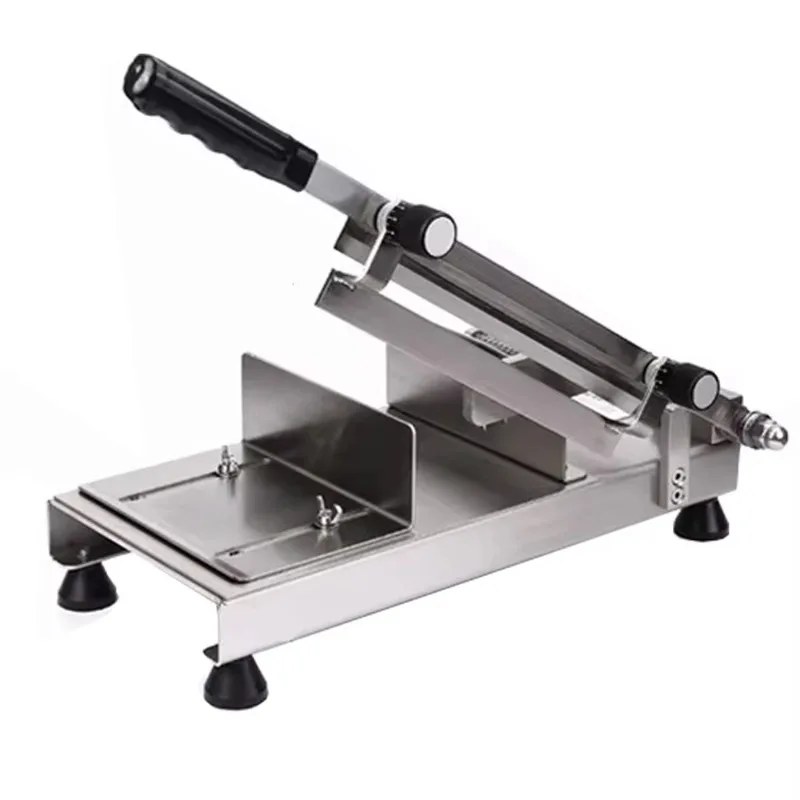

Commercial Manual Meat Slicer Small Stainless Steel Frozen Meat Slicing Household Hand Vegetable Potato Cutting Machine