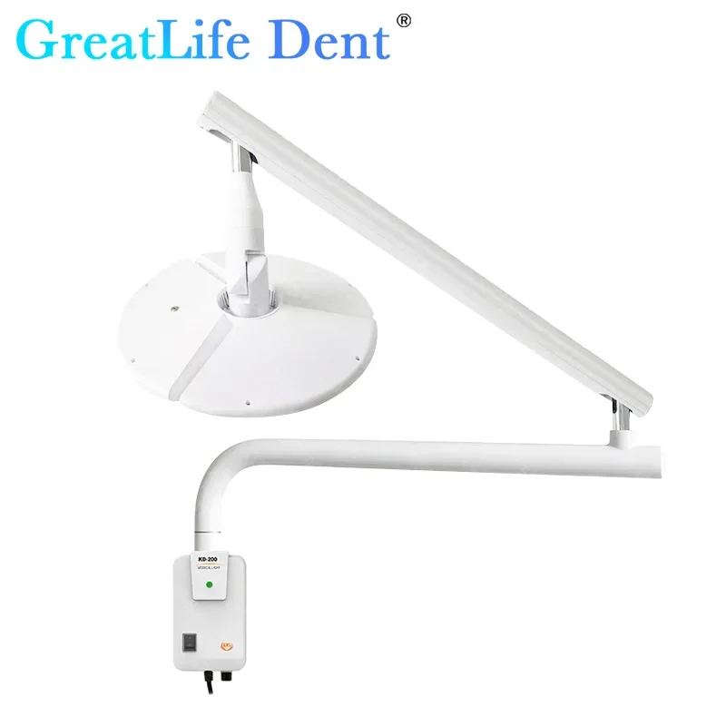 GreatLife Dent KWS 27Leds Lamp Dental Oral Operation Light With Sensor For Dentist Surgical Shadowless Wall Mounted Led Lamp