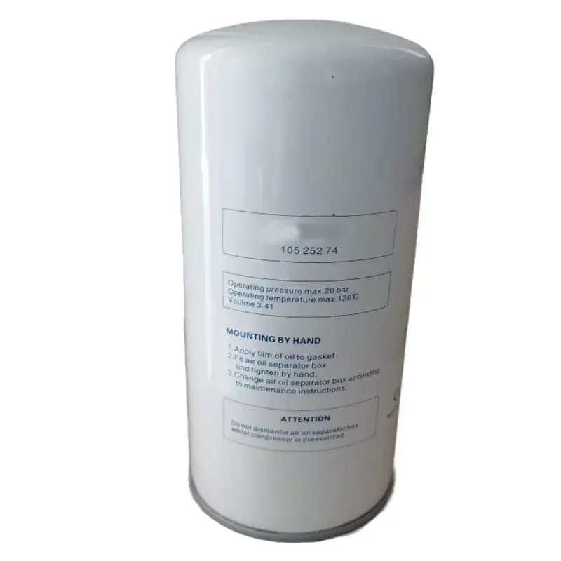 

Wholesale Replace Screw Compressor Parts Spin-on Compair Air Oil Separator Filter Element 10525274