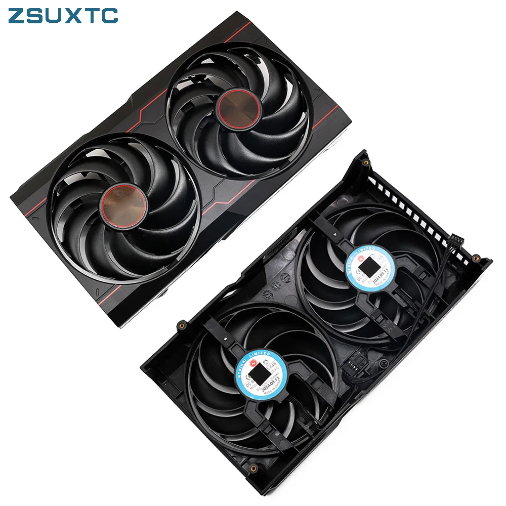 CF9010H12D FDC10H12D9-C Radeon RX6600 XT GPU FAN For Sapphire RX 6600 RX 6600XT 8G D6 Platinum Edition OC Cooling Fan