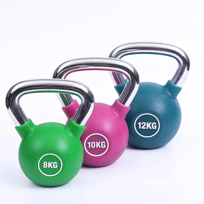 Best Selling Quality Injection Molding Comfort Anti-Slip Competitive Kettlebell for Exercise Muscle
