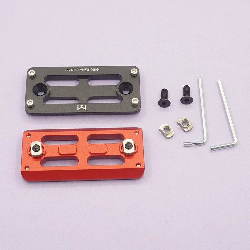 M-LOK 用 Arca ダブテール レール – クイックリリース三脚マウント