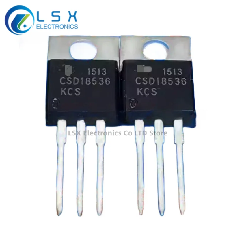 10PCS CSD18536KCS TO-220 60V 247A MOS Field Effect Tube New Imported Original