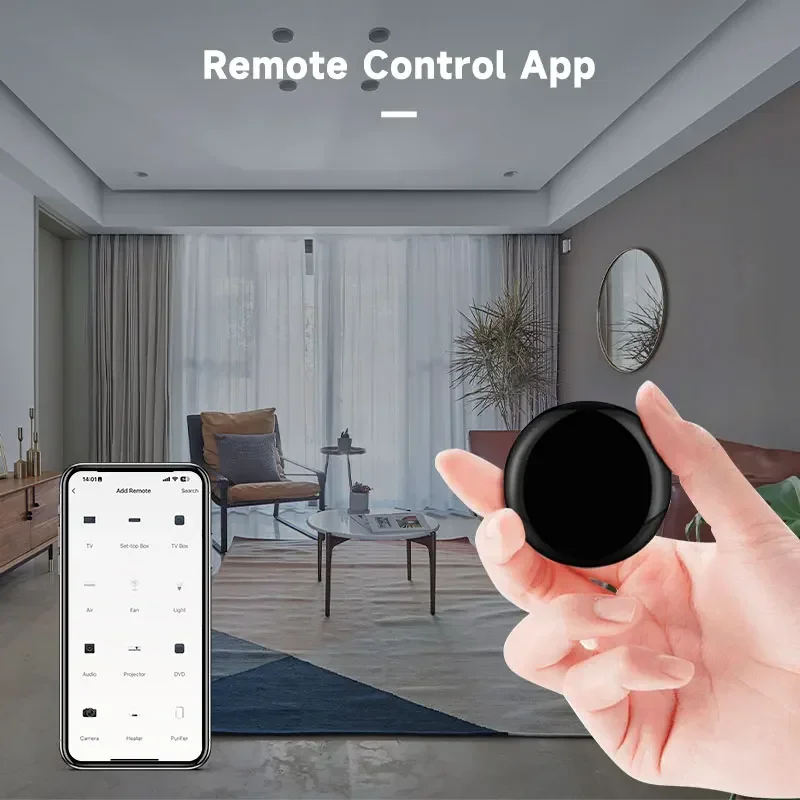 Tuya Zigbee IR Remote Control Tuya Smart Home Remote Controller for TV DVD Air Conditioner AUD Works with Alexa Google Home