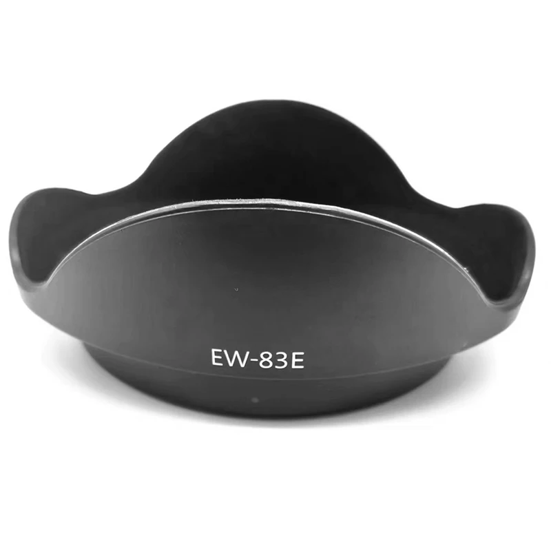 BNVN-EW-83E اغطية العدسة لكانون EF 16-35 مللي متر 17-40 مللي متر/EF-S 10-22 مللي متر 77 مللي متر حربة جبل عدسات الكاميرا هود