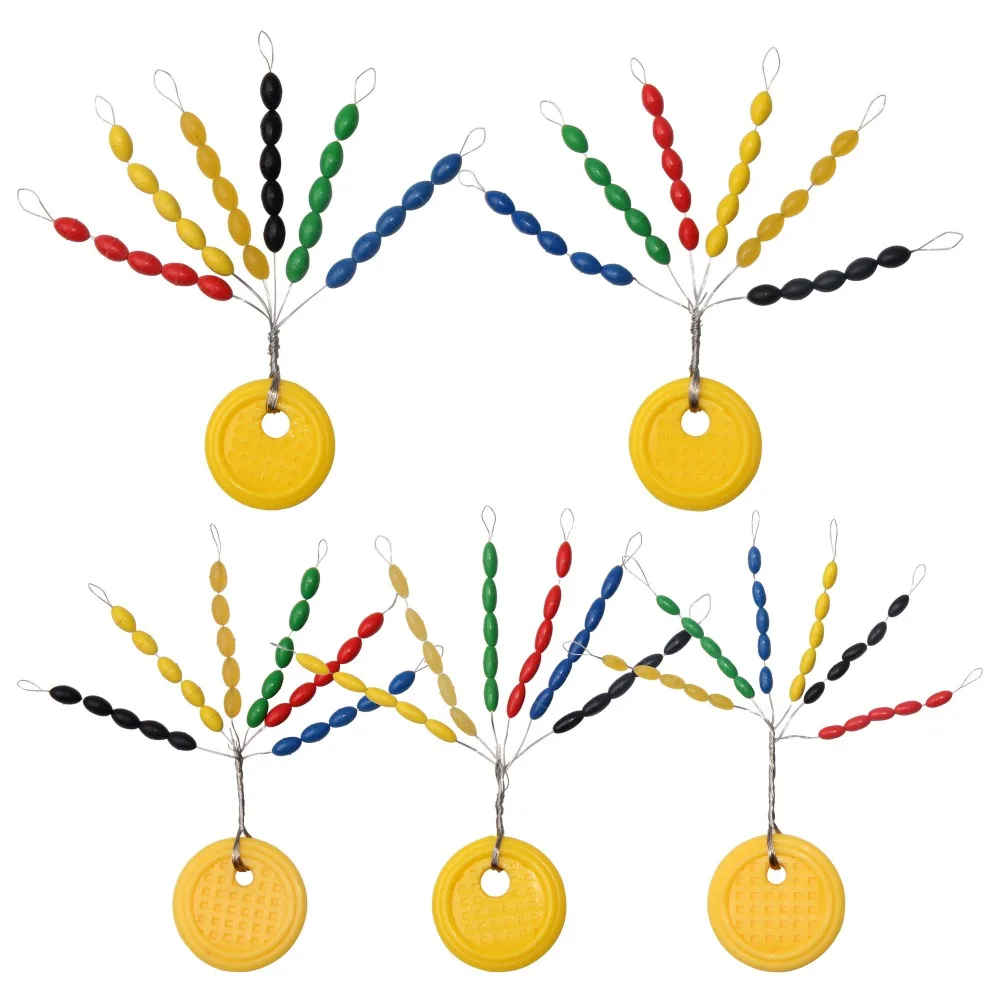 سهلة الصيد 150 قطعة المطاط تعويم توقف الفاصوليا الفضائية البيضاوي سدادة موصل خط العوامات بوبر لملحقات الصيد