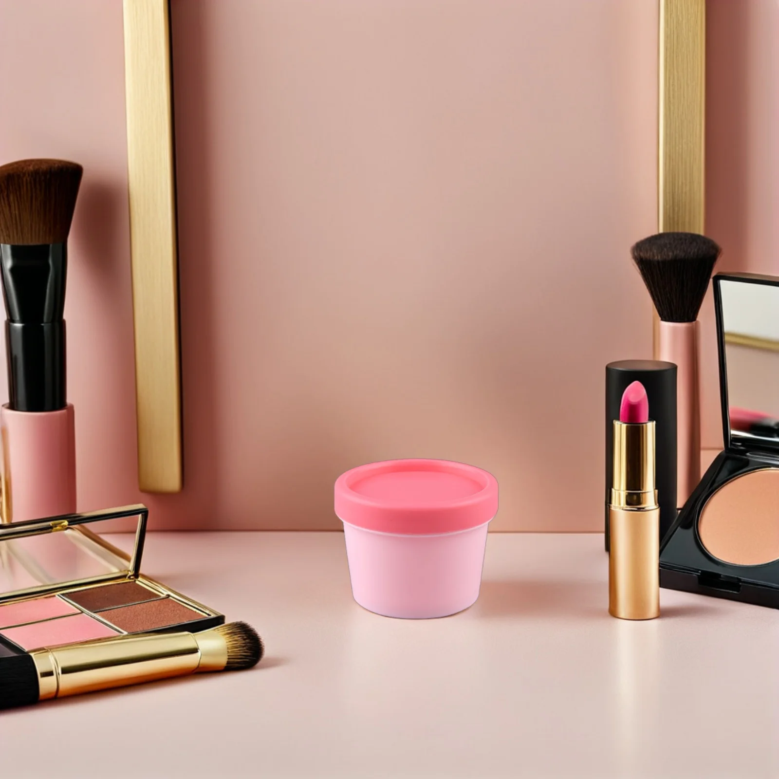 

12Pcs Facial Mask Containers Empty Cream Jars Refillable Travel Size Portable Lotion Holder for Skincare Sub-Packing Cosmetics