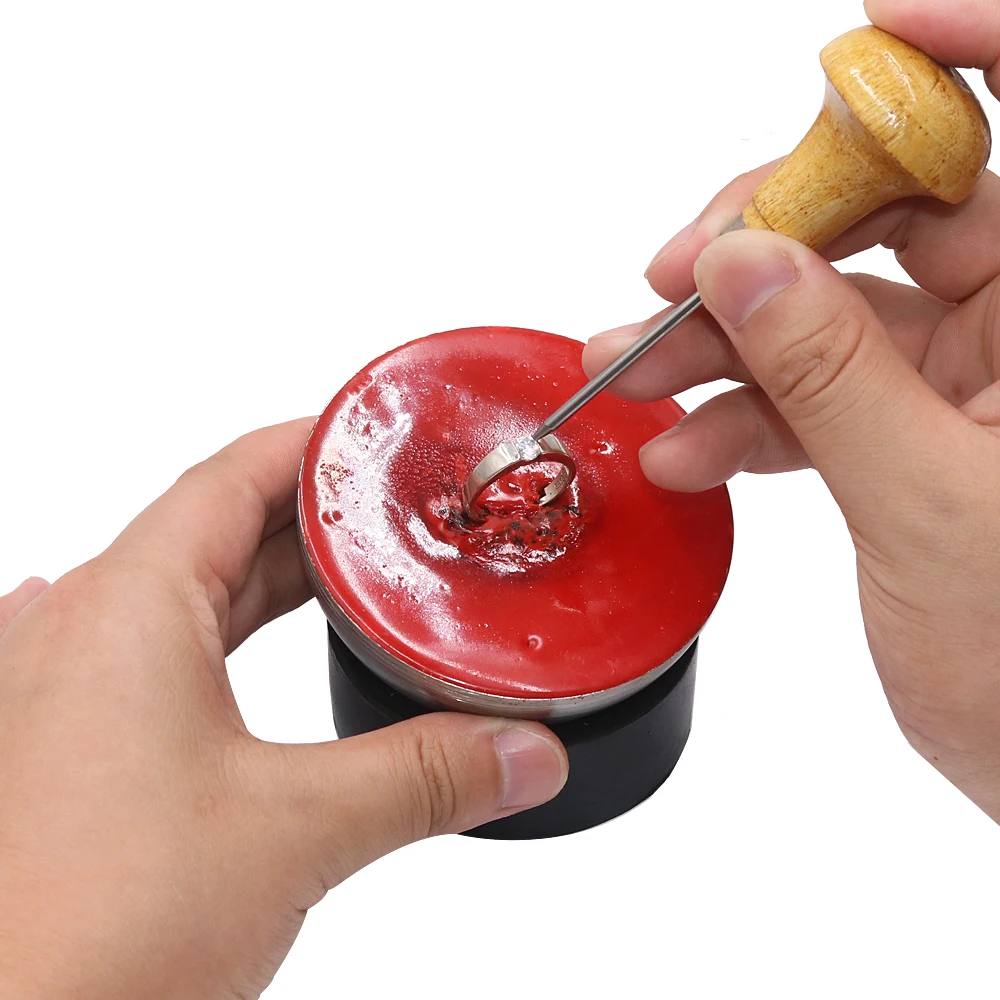 Engraving Ball Sealing Wax with Rubber Ball Diy Jewelry Making Tools Sealing Wax Ball Stone Setting Equipment for Jewelry Maker