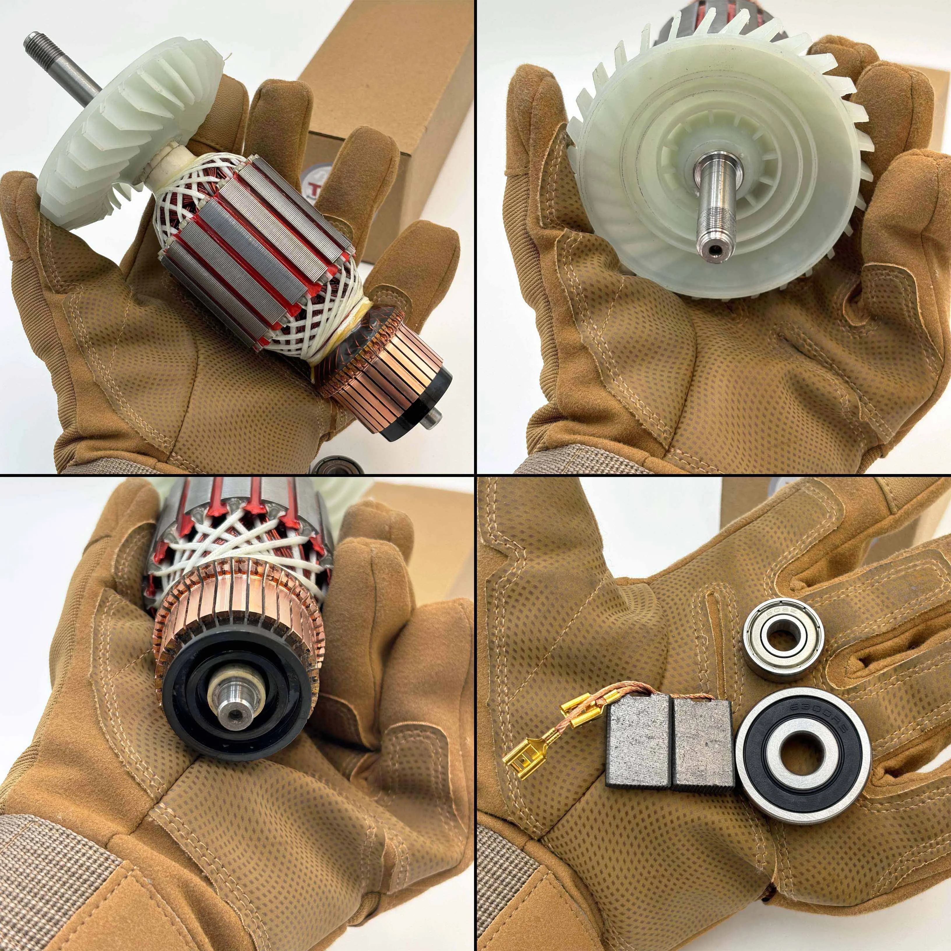 AC 220V 240V GWS21-180 GWS21-230 Armature Rotor For BOSCH Angle Grinder Spare Parts Grinder GWS 21-180 GWS 21-230