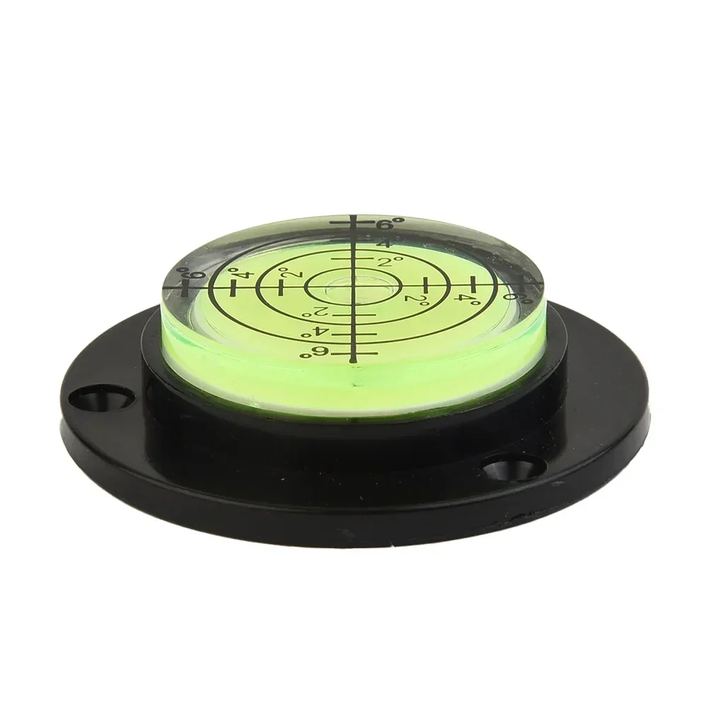 Surface Spirit Level Mini Round Leveller Level Mark Level Measuring Instruments° Round Level Viewing