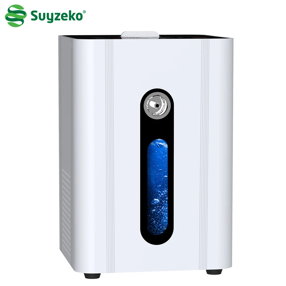 Smart Library Suyzeko OEM ODM Hydrogen Oxygen Generator Water Electrolysis Hydrogen Inhaler Breath Machine 150ml/min