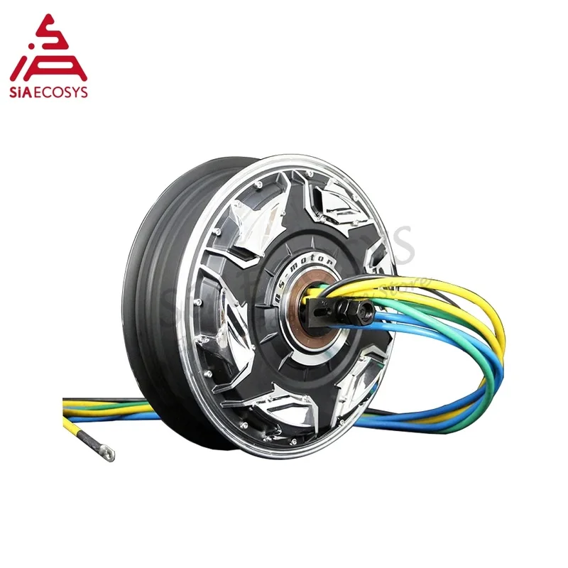 New QS Hub Motor 12*3.0inch 3000W/6000W/9000W 268 V5 BLDC With High Performance Racing Version For Electric Vehicle Motorcycle