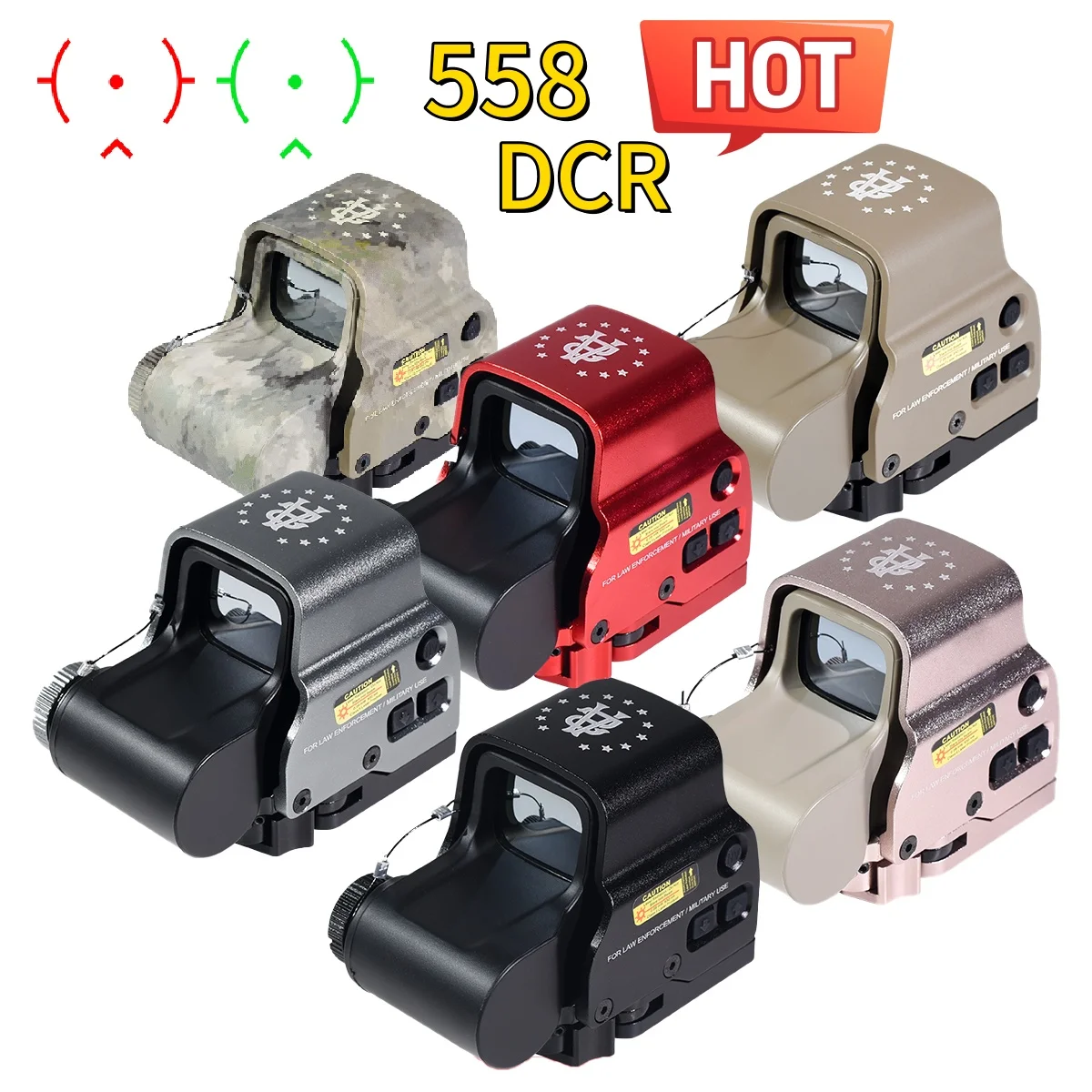 558 Dcr Red Dot Sig…