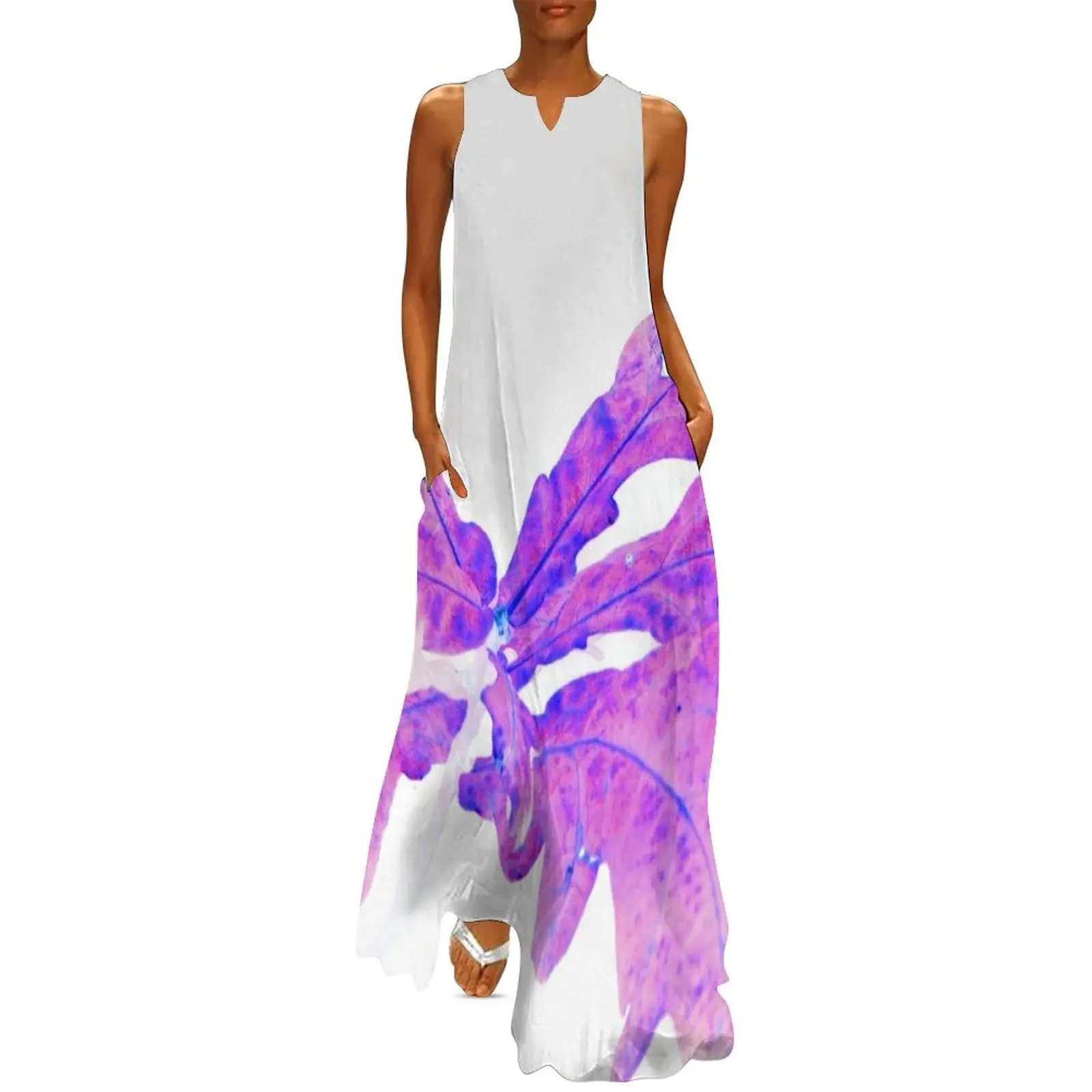 

oak Leaf Long Dress Women's summer dresses dresses for official occasions dresses women summer 2025 Women's clothing