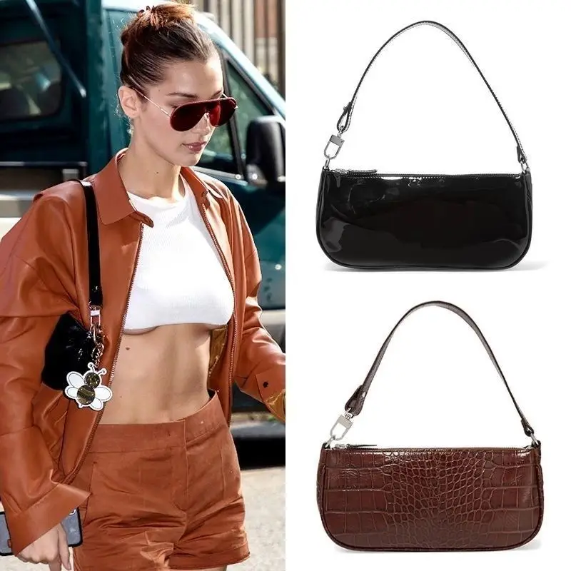 Designer Luxury Brand Star Same Model Underarm Bag Popular Bag Crocodile Print Bags for Women Hot Sale Free Shipping