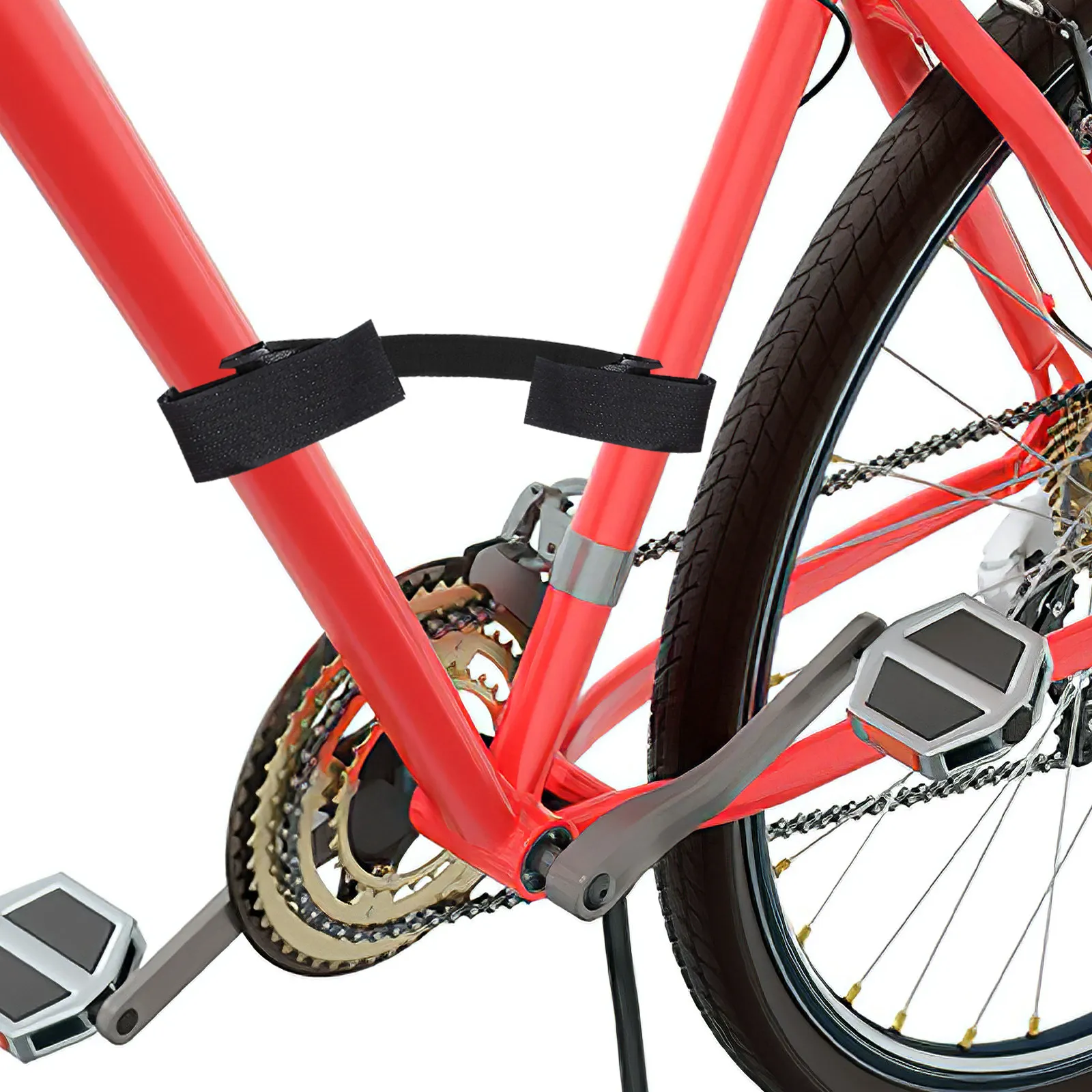 

2Pcs Bike Handle Strap Bicycle Frame Carrying Lifter Hand Strap for Easy Carrying Road Bike Accessory