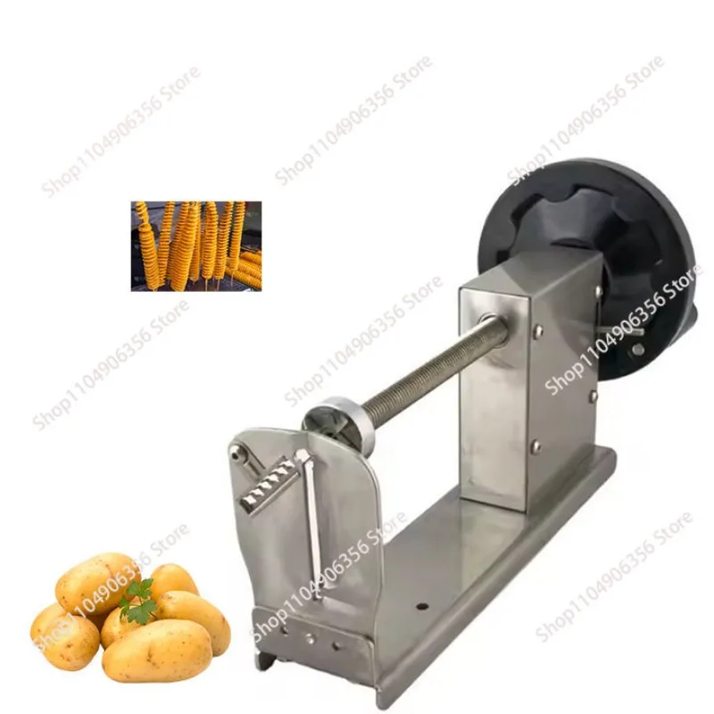 for Manual Spiral Potato Stick Twisted Toronto Potato Slicer Fry Potato Tower Cutter 3 Blades  Shaped Food Processor