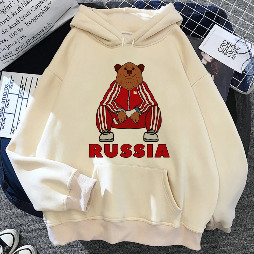 Army Russia hoodies women sweat y2k graphic sweatshirts women aesthetic sweater