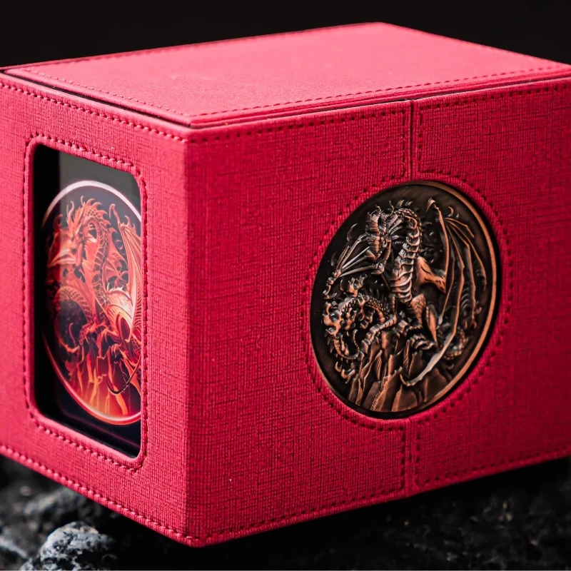 mythical-beast-lair-series-dual-opening-ptcg-deck-box-3-tier-large-capacity-100-cards-case-for-the-gathering-pokemon-commander