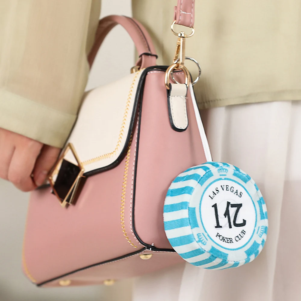 창의적인 카지노 칩 봉제 장난감, 핫 리얼 라이프, 디지털 통화, Doge Dogecoin, 비트코인 매트 키 체인, 다다미 베개,  소파 장식 / 박제 동물 & 견면 벨벳