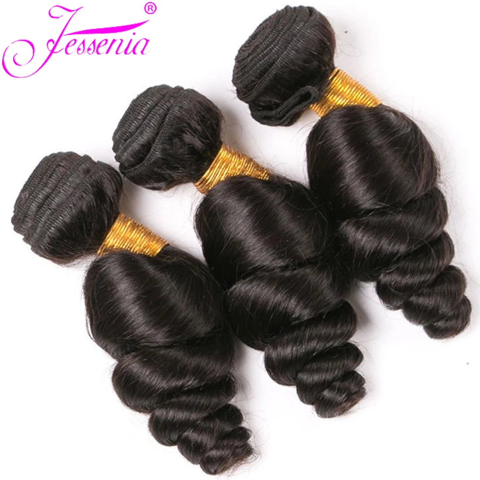 Tissage Loose Wave Bundles Remy Virgin Extension 3Bundles Deal Deep Loose Indian Weave Bundles Raw Unprocessed Human Isee Hair
