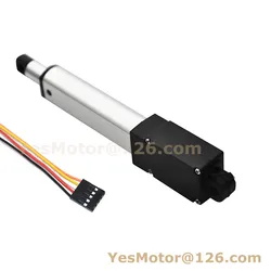 Smart Micro linear actuator with potentiometer position feedback DC motor Customized 10 30mm stroke 188N load