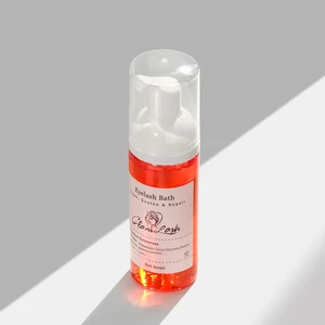 GLAMLASH-Fruit Scent Cílios Espuma Limpador para Extensão Lash, Bomba Shampoo, Imprensa Lash Garrafas de Lavagem, Sem Wipe, 60ml 10 principais vendas frasco espuma pestanas - №7