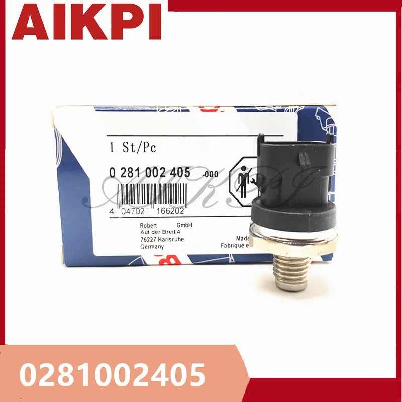 

1/2pcs 0281002788 0281002405 Fuel Rail Pressure Sensor Common Regulator Original For OPEL B-MW