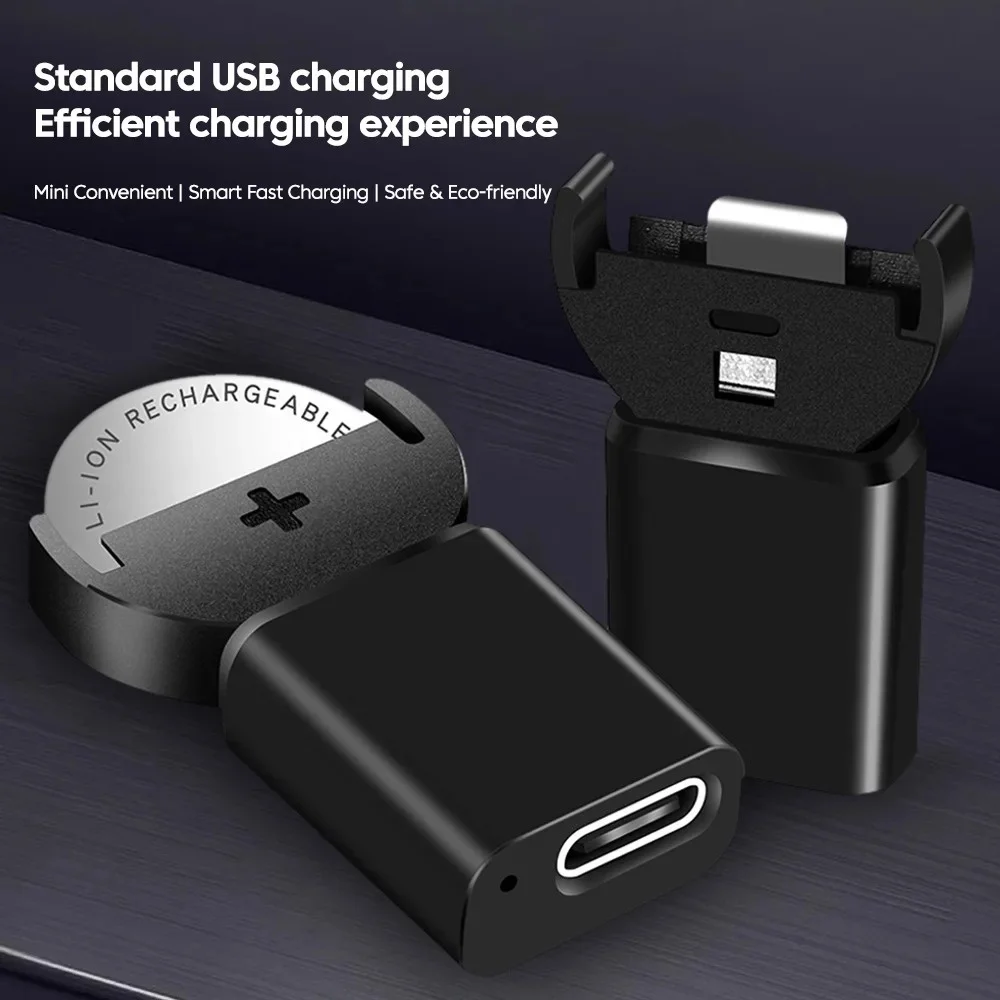 Type-C Lithium Coin Charger For LIR2032 LIR1632 LIR2025 LIR2016 LIR2032H Batteries Long-Lasting Rechargeable Button Cell view 5