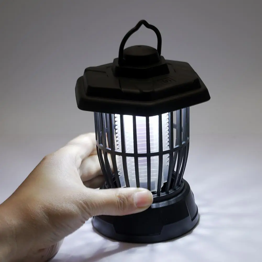 Electric Mosquito Killer Lamp USB 5V UV 365nm Bug Zapper Insect Trap Portable Rechargeable Fly Killer Camping Fly Trap