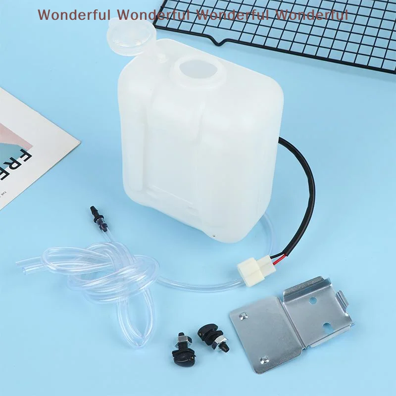 

Universal 2Pin Car Windshield Washer Reservoir Bottle Tank W/12V Pump Hose Jet