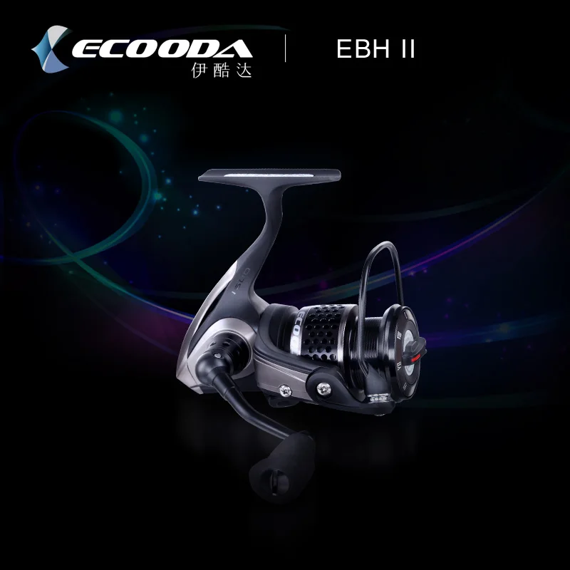 Ecooda-EBH II Spinning Fishing Reel Handle, Saltwater Jigging Reel, Metal for Sea Fishing, Black Hawk, Brand