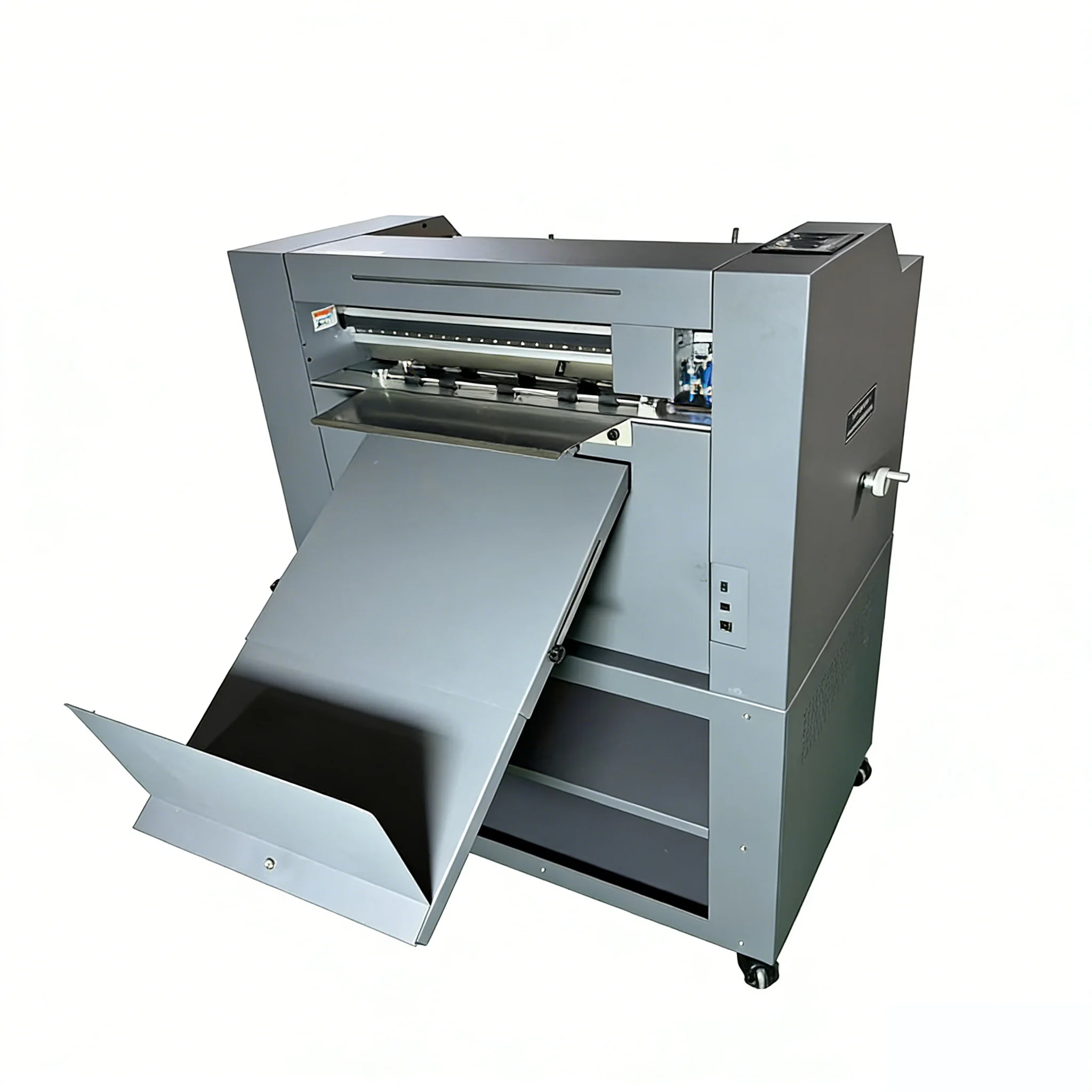 

ASF-350MAX Automatic Desktop Sticker Sheet / Label / Color Box Creasing & Die-Cut Half Cutting Machine
