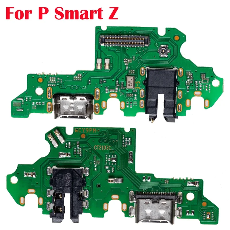 Pop 5 Pcs/lot Charging Port Dock Connector Flex Cable With MIC For Huawei P Smart Plus 2018 2019 2020 2020 Z S Pro USB Charger F