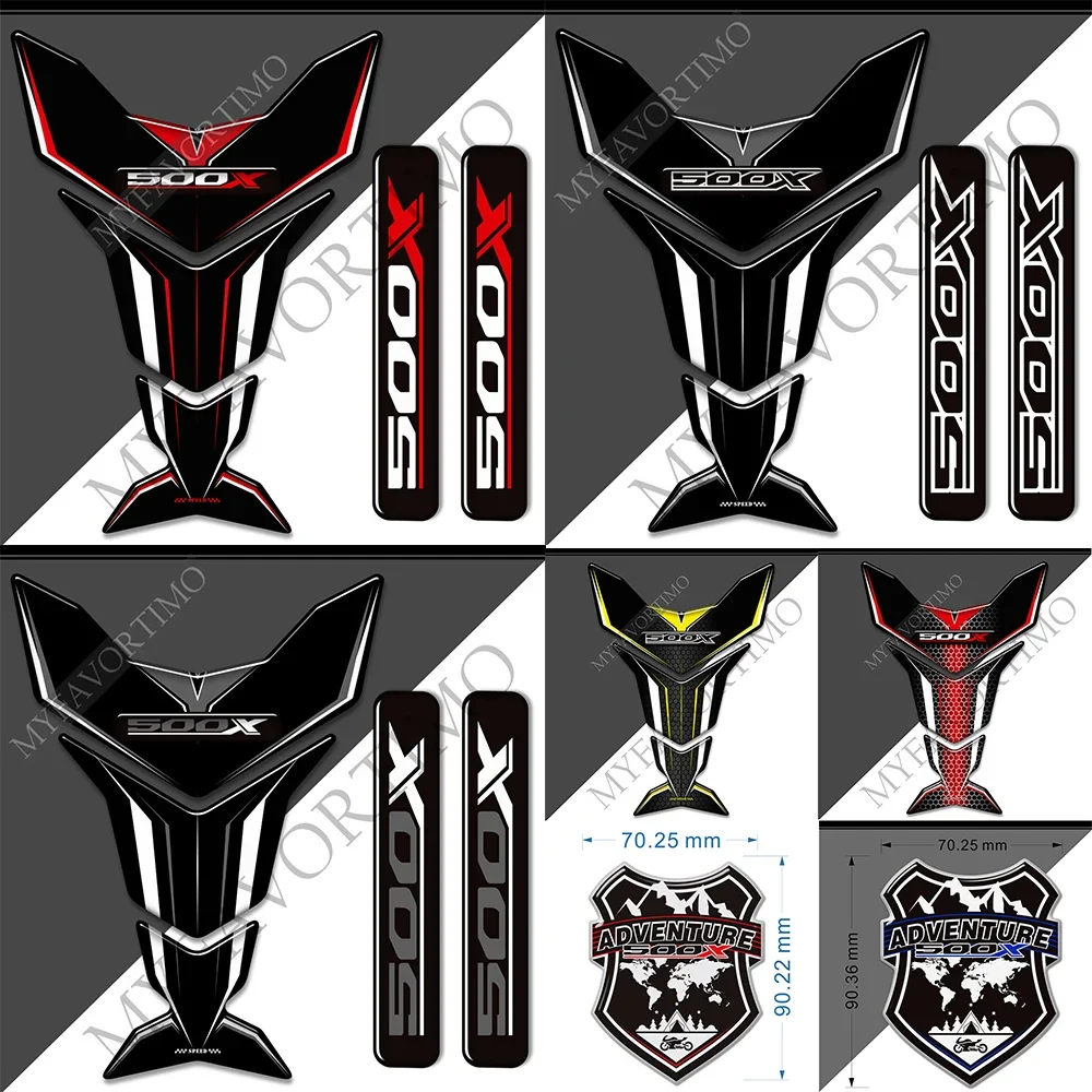 

Helmet Emblem Trunk Luggage Fairing Fender Stickers Decals For Honda CB500X CB 500X Windshield Handguard Tank Pad Protector