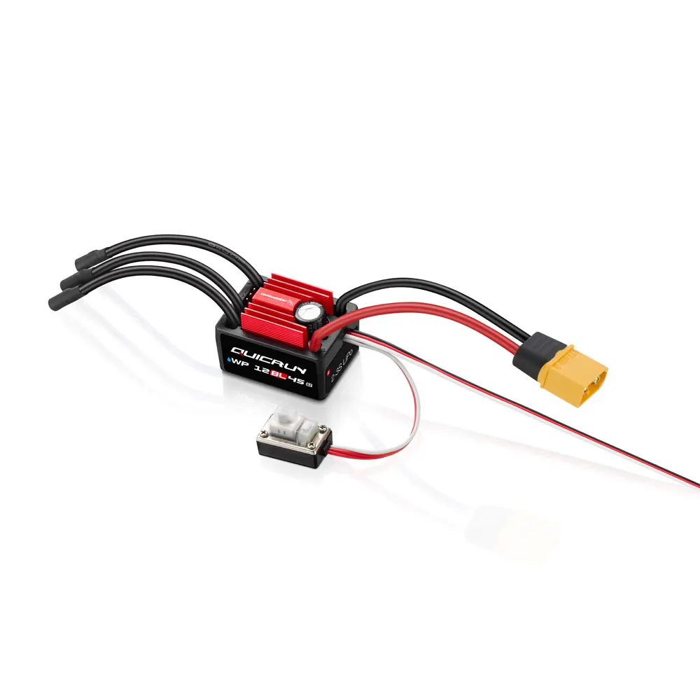 HOBBYWING QuicRun WP G2 12BL45 45A 16BL30 30A ESC with 2840SL 2850SL Brushless Sensored Motor Combo set for 1/12 1/14 RC Car