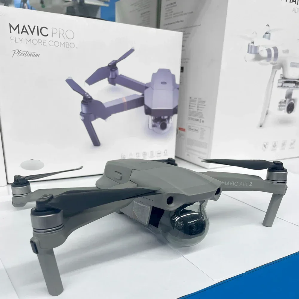 for90% New For DJI Mavic Air 2 or Fly More Combo Camera Drone with 4k Camera 34-Min Flight Time 10km 1080p Video Transmission