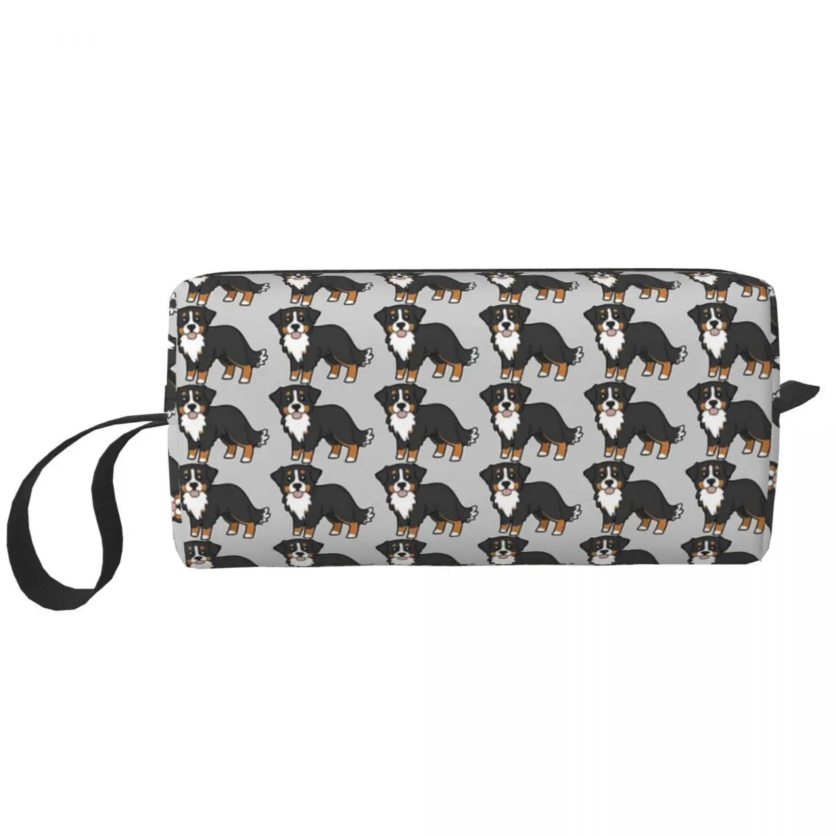 Mountain dog, mountain dog Makeup Bag para Mulheres, Organizador de Cosméticos, Armazenamento, Kit Dopp, Higiene Pessoal, Beleza, Estojo de Viagem