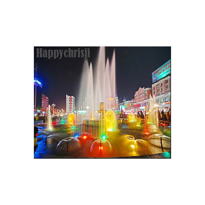 24V LED 12W x1w Multi-Color(RGB) Colorful Fountain Submersible Light / Lamp
