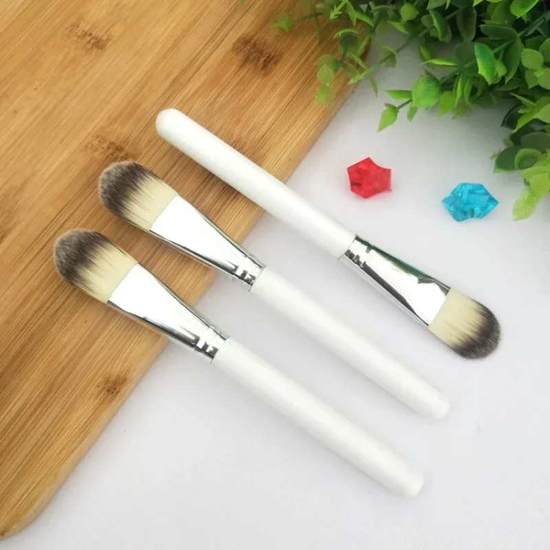 Mini Skin Care Brush SPA Professional Wool Fiber Head Facial Cleansing Brush Face Cosmetic Tool Facial Mask Brush