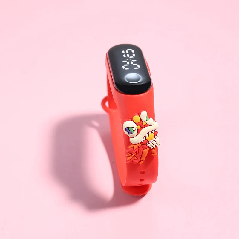 50Pcs/Lot Children's Watch Cartoon Fashion Watches Electronic Digital LED Display Watches Waterproof Holiday Gift Kids Watches