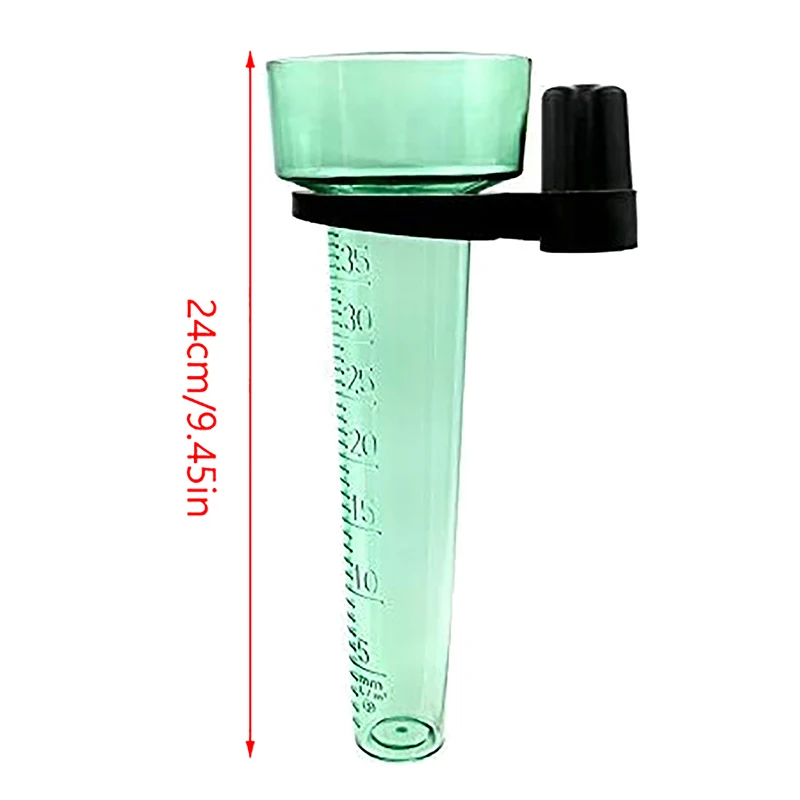 Outdoor Rain Gauge Measurement Cup 35mm Rainfall Resistant Measuring Cup for Garden Outdoor Yard Precipitation Gauge