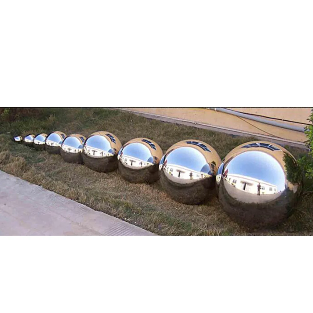 120 MM Decorate Mirror Steel Ball Bearing Half Glazing outside Balls 120Mm Decoration