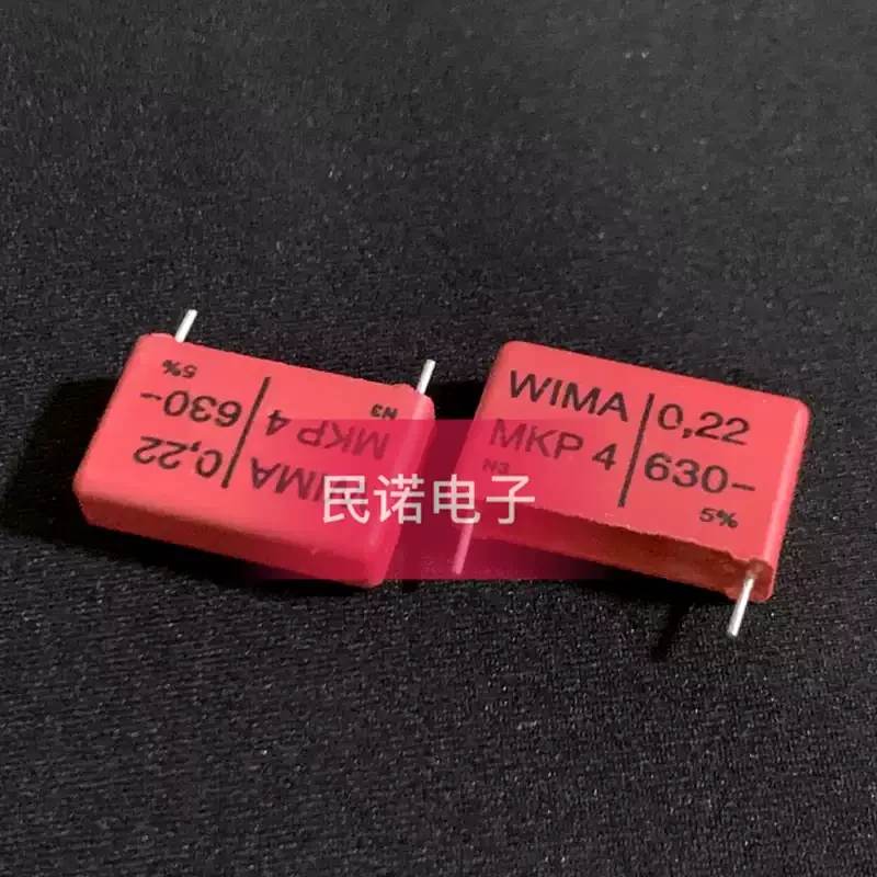 10-100pcs WIMA German Weima capacitor MKP4 630V 0.22UF 630V224 220NF pin distance 22.5mm